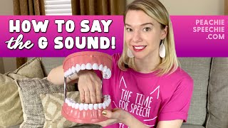 How to say the G sound by Peachie Speechie [upl. by Genesa]