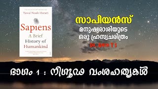 സാപിയൻസ്  മനുഷ്യരാശിയുടെ ഒരു ഹ്രസ്വചരിത്രം Part 1  നിഗൂഢ വംശഹത്യകൾ  Dr Anish T S [upl. by Jenine415]