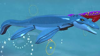 LEGO Jurassic World  Mosasaurus Arena Gameplay Underwater Dinosaur [upl. by Rediah]