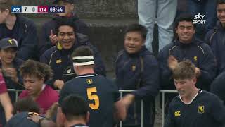 Secondary Schools Rugby Auckland Grammar v Kings College Full Game 2021 [upl. by Alexine]