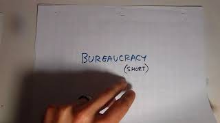 bureaucracy short [upl. by Ecadnak]