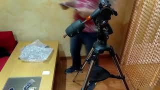 Telescopio Celestron AstroMaster 130EQ Unboxing [upl. by Halstead]