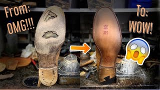 Churchs Restored to go back to Church Shoe Restoration [upl. by Dunn]