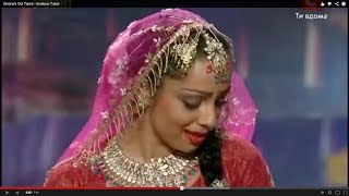 Ukraines Got Talent  Bollywood Mujra Kathak dance by Svetlana Tulasi [upl. by Clem]