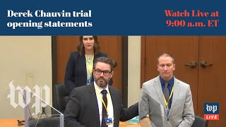 Derek Chauvin trial begins with opening statements and first witnesses  329 FULL LIVE STREAM [upl. by Okiruy]