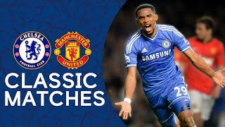 Chelsea 31 Man United  Samuel Etoo Scores Premier League HatTrick  Classic Highlights [upl. by Hilde298]