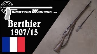 Model 190715 Berthier The WW1 Standard Infantry Rifle [upl. by Nayra]