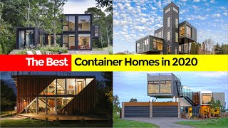 The Best 10 Shipping Container Homes in 2020 [upl. by Nagiem56]