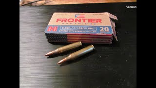 FRONTIER 556 NATO ammo Review [upl. by Eserehc]