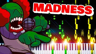 Madness from Friday Night Funkin Tricky Mod  Impossible Piano Remix [upl. by Marylynne157]