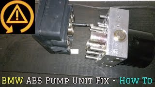 BMW Dynamic Stability Control Fault  Fixed  How To DIY [upl. by Cone466]