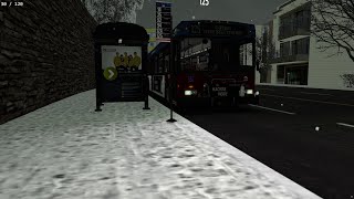 OMSI 2 Cayuga USA During Winter Storm DXVK Reshade Raytracing [upl. by Assenat]