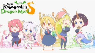 Miss Kobayashis Dragon Maid S  Ending  Maid With Dragons [upl. by Schrick]