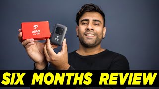 Airtel 4G HOTSPOT Long Term Review Should You Buy It or Not 2022 [upl. by Aicinod620]