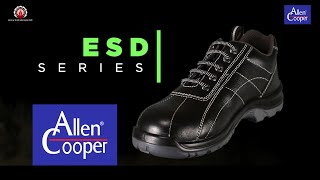 Allen Cooper Safety Shoe ESD Series Film [upl. by Harbard]