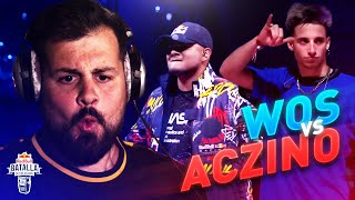 TONGO WOS VS ACZINO EN PRIMERA RONDA DE RED BULL INTERNACIONAL [upl. by Mayor]