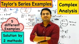 Taylors Series Examples complex analysis [upl. by Nyraa400]