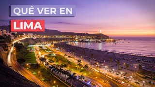 Qué ver en Lima 🇵🇪  10 Lugares Imprescindibles [upl. by Mond]