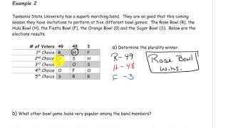 Plurality Method Example 2 [upl. by Gall620]