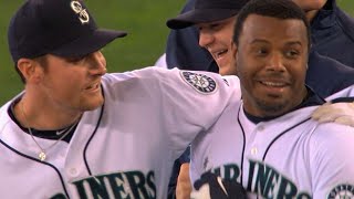 Dave Niehaus calls Griffey Jrs final hit [upl. by Sirromaj567]