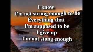 Strong Enough  Matthew West  Worship Video with lyrics [upl. by Deni]