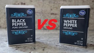 Black pepper vs white pepper  which to use and why [upl. by Attennod]