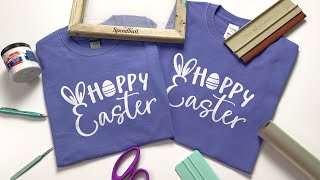 How to Screen Print Multiple Shirts Using Cricut [upl. by Leirbaj]