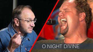 Vocal Coach Reacts David Phelps quotOh Holy Nightquot live [upl. by Nivlek770]