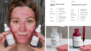 How to use The Ordinary Peeling Solution With Niacinamide  Full Demonstration [upl. by Annavas242]