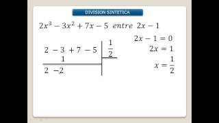 DIVISION SINTETICA [upl. by Neidhardt]