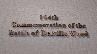 104th Commemoration of the Battle of Delville Wood [upl. by Trahurn]