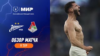 Highlights Zenit vs Lokomotiv  RPL 202324 [upl. by Eikcir846]