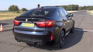 BMW X6M F86 575 HP 44L V8 Twin Turbo Exhaust Sounds [upl. by Aij]