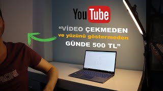 Video Çekmeden Youtubedan Günde 100 Dolar Kazanmak [upl. by Ytsirc]