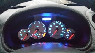 Tutoriel led bleu Compteur peugeot 206 [upl. by Selene]