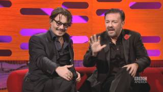 JOHNNY DEPP Stuffed Piranhas amp Vampire Bats The Graham Norton Show [upl. by Esirehs]