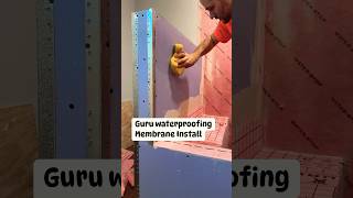 GRURU Waterproof Membrane Install [upl. by Abbey]