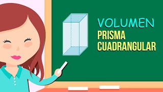 Volumen de un Prisma Cuadrangular o de Base Cuadrada Muy Fácil [upl. by Mcwherter]