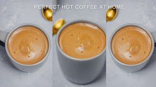 How To Make Hot Coffee Perfect Frothy Coffee At Home [upl. by Rafe]