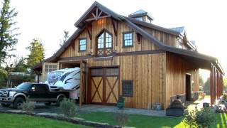 Barn Pros  Timber Framed Denali 60 Gable Barn [upl. by Mandy266]