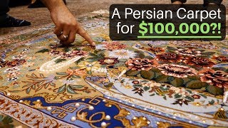 A Persian Carpet for 100000 Isfahan Iran [upl. by Ragse]