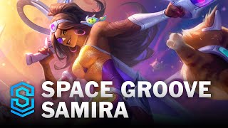 Space Groove Samira Skin Spotlight  League of Legends [upl. by Weingarten]