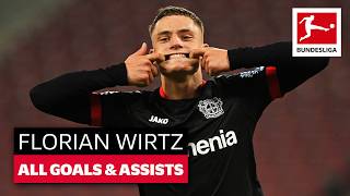 Florian Wirtz  All Goals And Assists [upl. by Ardaed]