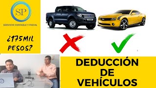 01 DEDUCCION DE VEHICULOS [upl. by Gnehp82]