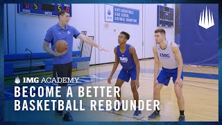 3 Basketball Drills to Become Better at Rebounding [upl. by Etteuqram505]