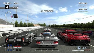 1513 Gran Turismo 4  MercedesBenz CLKGTR Race Car 98 HYBRiD PS2 Gameplay HD [upl. by Libove]