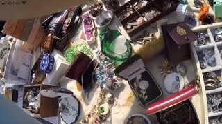 Flea market Jewelry jewelry amp more jewelry Lots of sterling [upl. by Barbur]