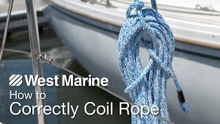 How To Correctly Coil Rope [upl. by Nosinned]