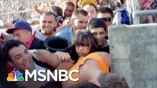 How To Escape In A Human Stampede  Split Second Decision  MSNBC [upl. by Harihs]