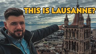 I DIDNT EXPECT that  Lausanne Switzerland  What to do here  Top places to see in Switzerland [upl. by Lustig]